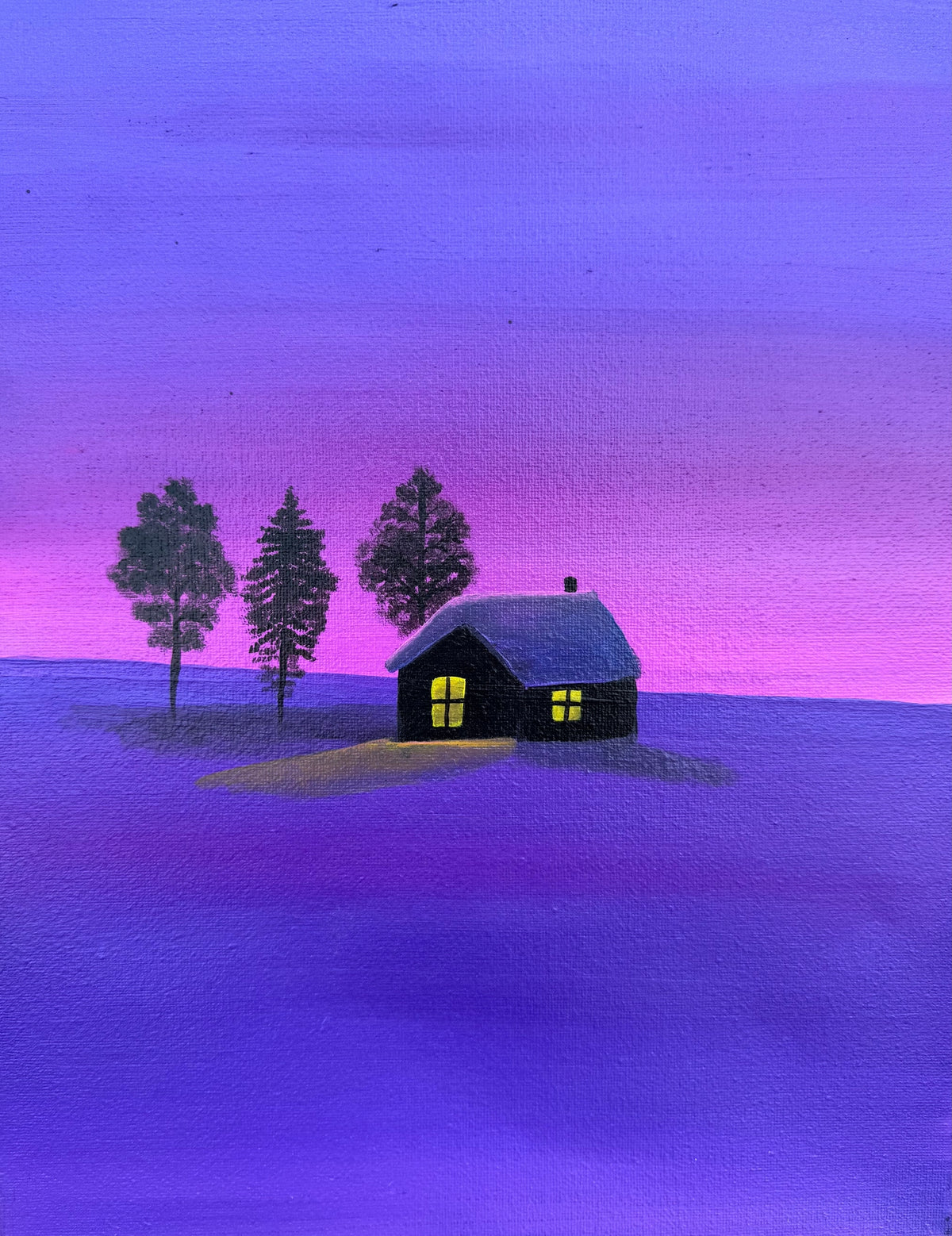 Mircre8s "Fading winter cabin nights"