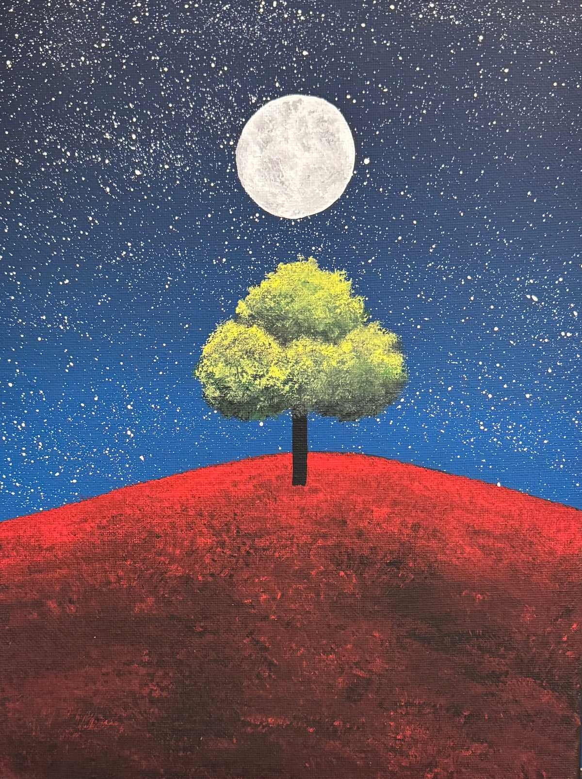Mircre8s "Red hilltop moonlight"