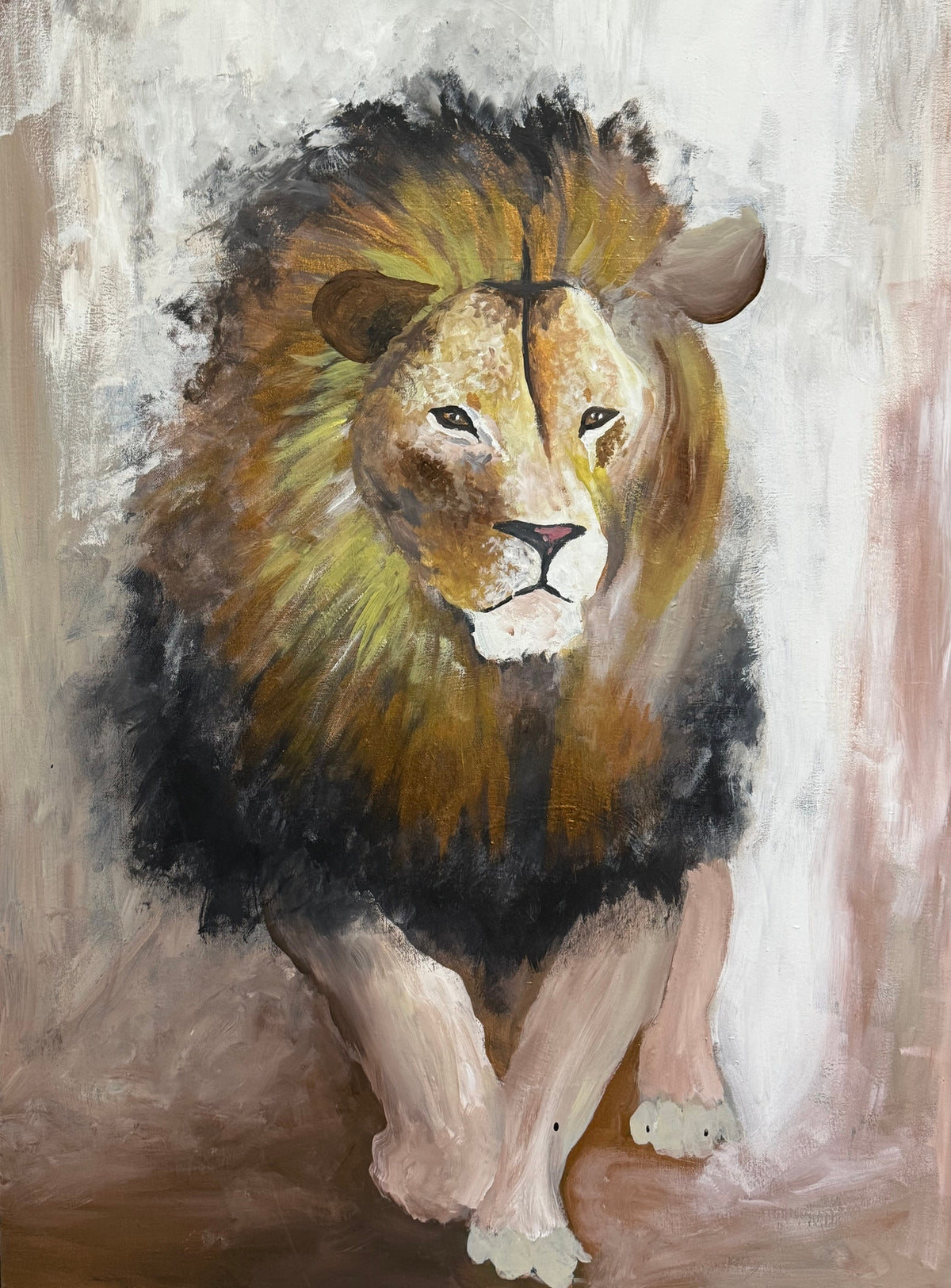 Mircre8s "original abstract Lion"