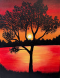 Mircre8s "Blazing fire sunset"